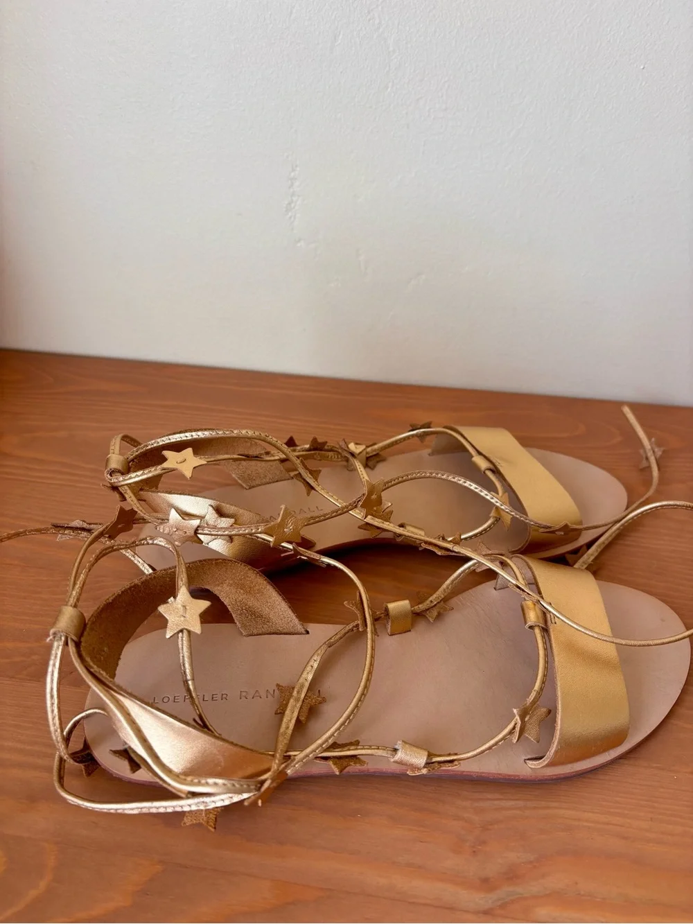 Loeffler Randall gold star